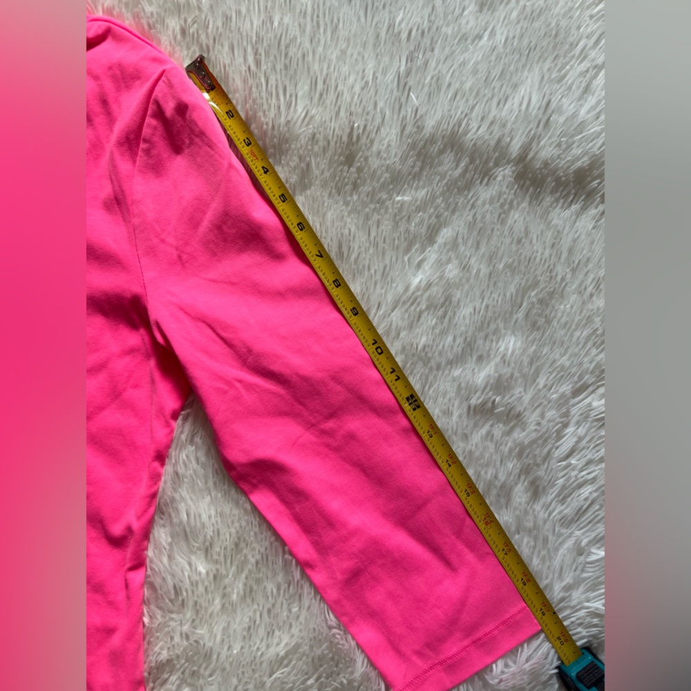 Lilly Pulitzer Bright Pink Long Sleeve Dress - Picture 7 of 11